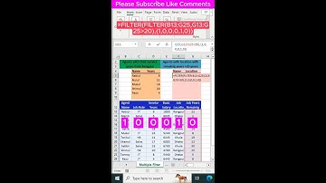Master #Excel: Extract Data from Multiple Non Adjacent Columns Using FILTER Function in #excel