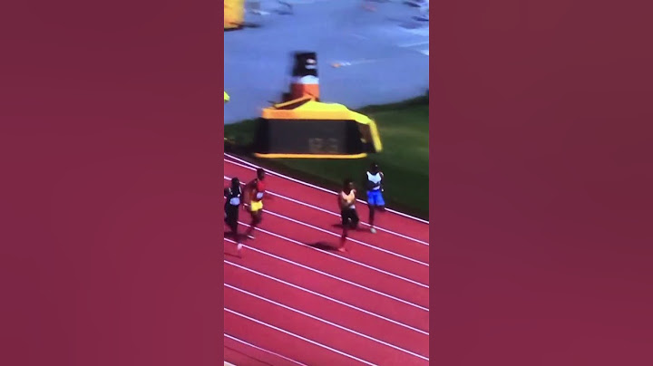 Letslie Tebogo Men’s 200m heat 3