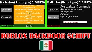 Details Mx Fvcker (Roblox Backdoor Script) Guide
