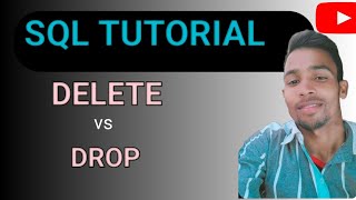 difference between DELETE vs DROP | SQL tutorial for beginners #sql