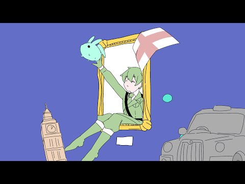 【手描きヘタリア】1000年生きてる【眉毛の日2025】