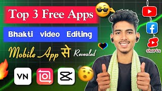 Top 3 Free Apps For Bhakti Video Editing ( Mobile App Revealed ) 😎❤️✅ screenshot 2