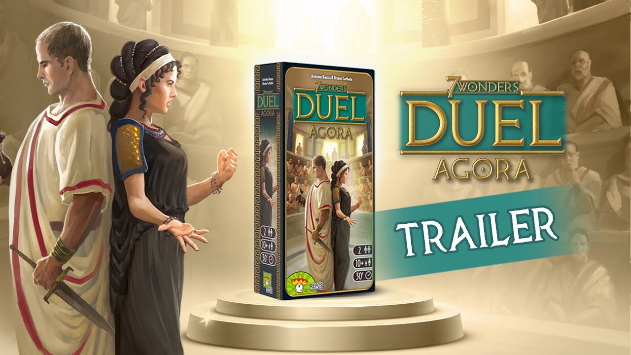 7 Wonders Duel Agora Board Game Expansion – Asmodee USA