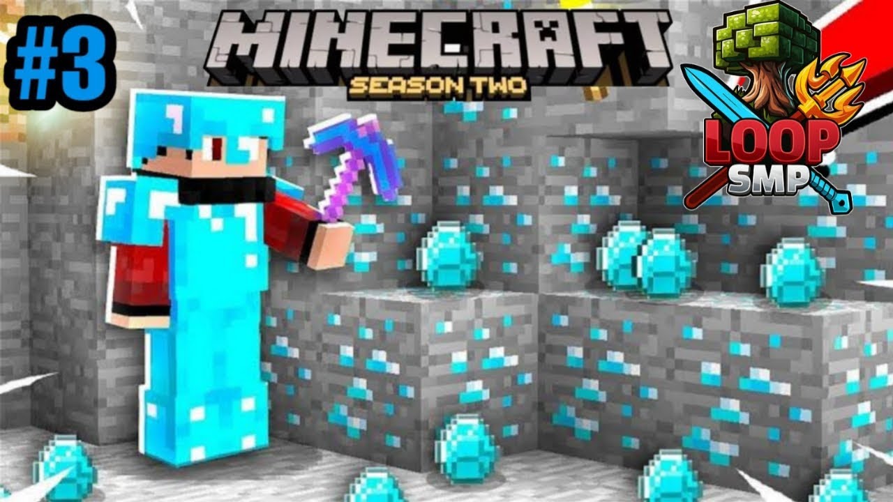 We Make Diamond Armor In LOOP SMP ||@Enderversh Army 