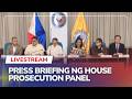 LIVE House Prosecution Panel Holds Press Briefing DZMM Teleradyo 11 June 2026 