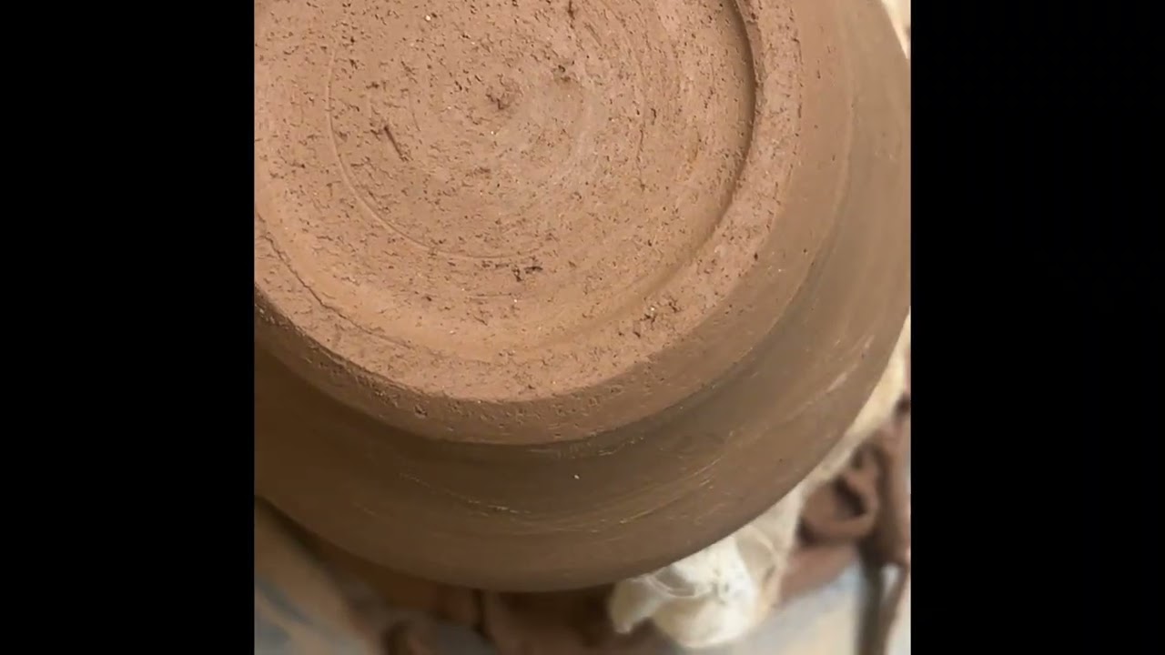 How I Trim a Clean Foot Ring on the Wheel