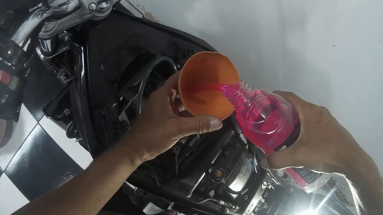 Troca Fluido Arrefecimento Suzuki Bandit 650N