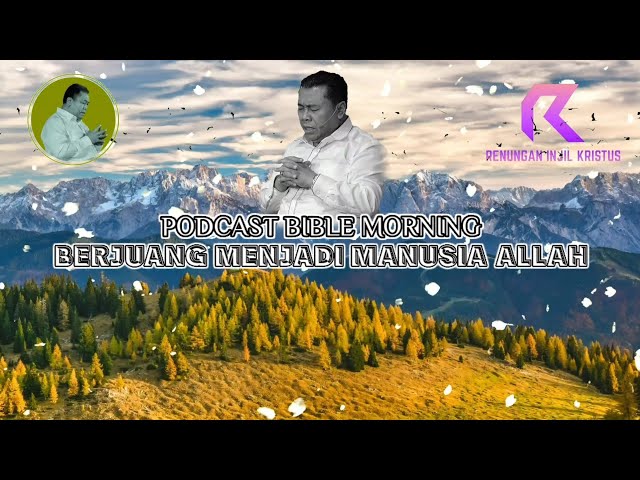 Pdt. Dr. Erastus Sabdono - Diproyeksikan Menjadi Manusia Illahi