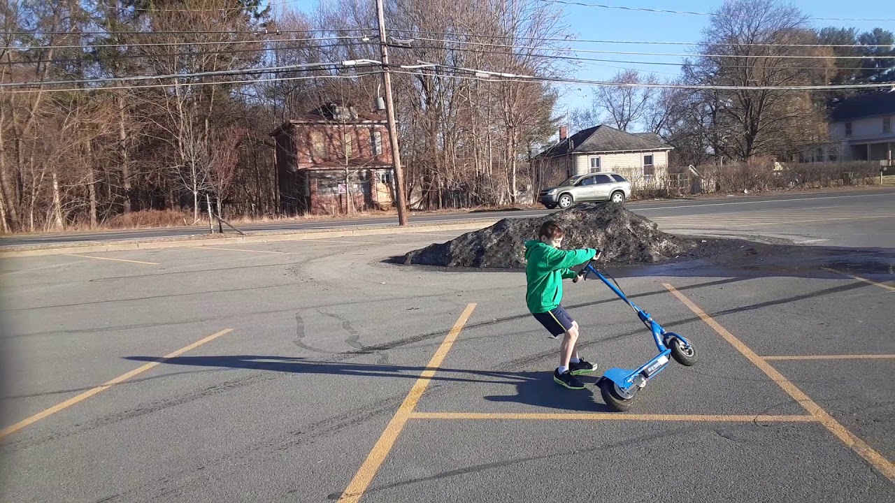 Scooter fun - YouTube