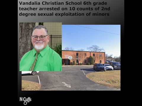 Former Vandalia Christian School teacher arrested for sexual exploitation of minors in NC