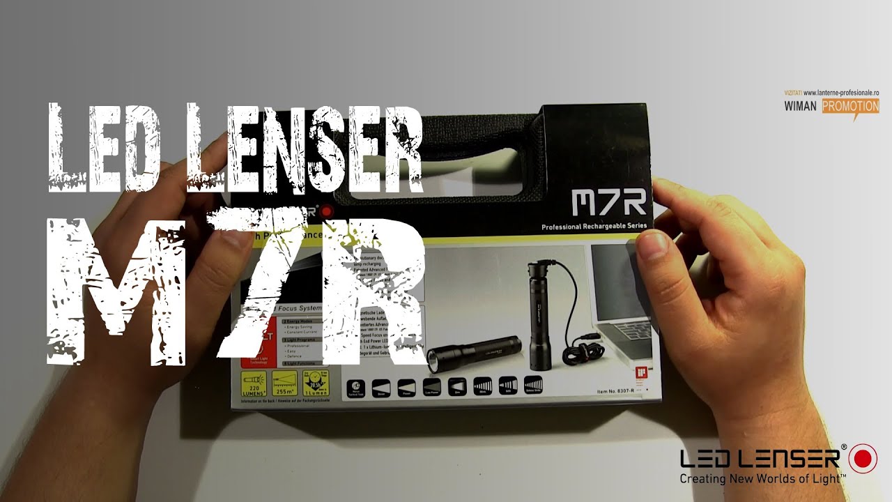 M7r Led Lenser M7R - prezentare in romana - YouTube