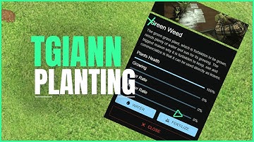 Fivem TGIANN Weed Planting