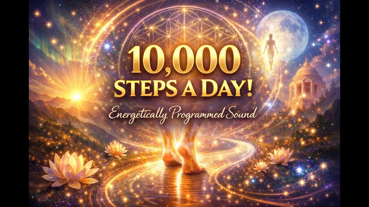 Guarda Daily Walking Benefits | 10,000 Steps Body Activation Field / Maitreya Reiki™ su YouTube Guarda Daily Walking Benefits | 10,000 Steps Body Activation Field / Maitreya Reiki™ su YouTube
