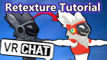 How to Make a Custom VRChat Avatar: NKD Protogen Retexture Tutorial