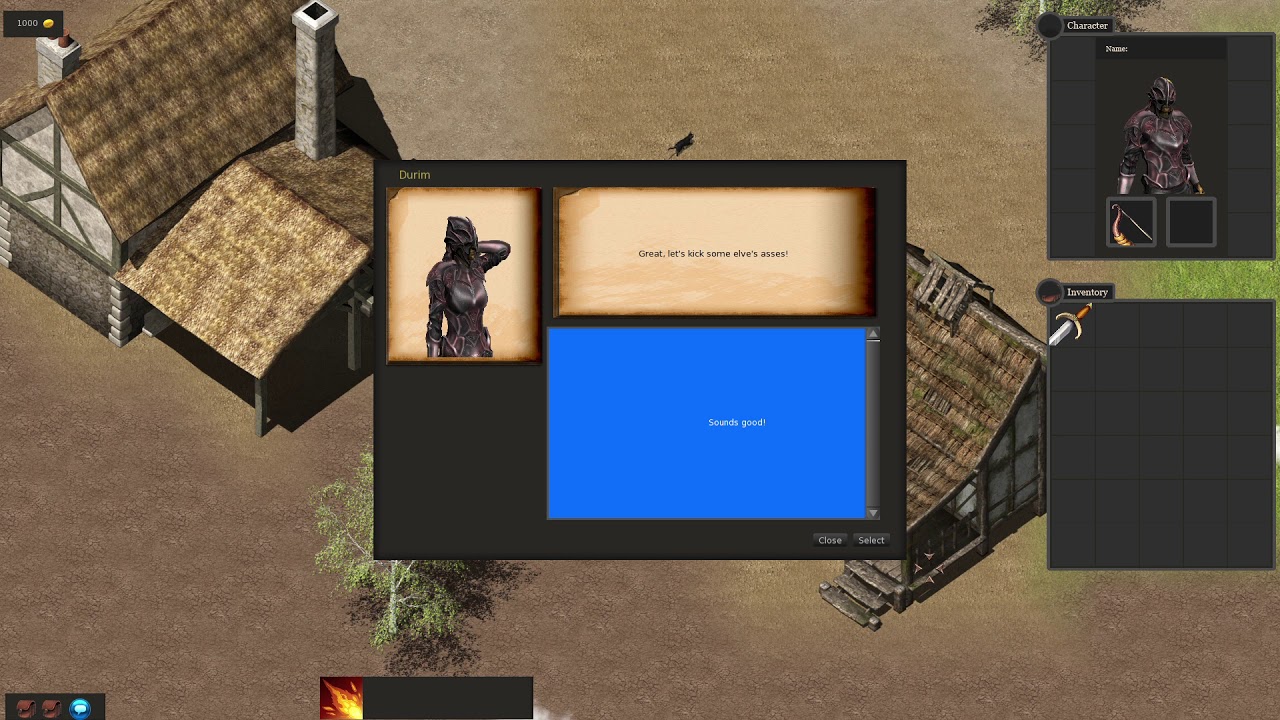 RPG Tools - Small demo game - YouTube