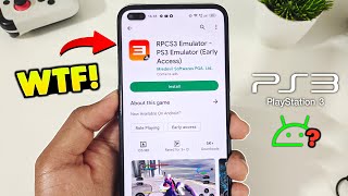 RPCS3 Emulator Now On Playstore? | PS3 Emulator for Android? screenshot 3