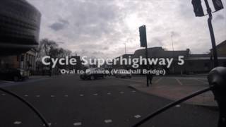 Cycle Superhighway 5 (CS5 and beyond) | Full Route (HD)