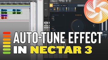 How to Make an Auto-Tune Effect with Nectar 3 Tutorial