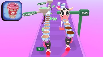 Coffee Stack ​- All Levels Gameplay Android,ios (Levels 233-234)