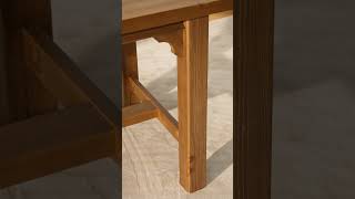Heavy-Duty Solid Wood Dining Table | Minimal Farmhouse Kitchen Furniture 🌿
