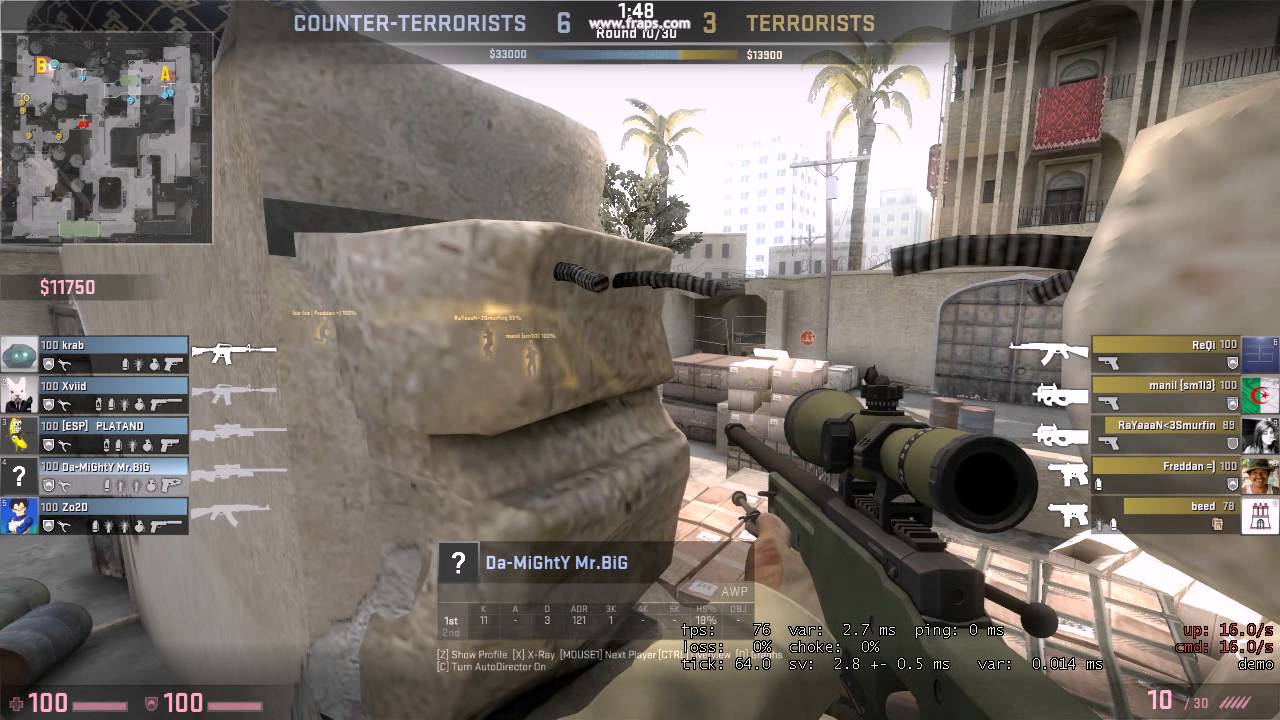 Ekkelt awp jumpshot.