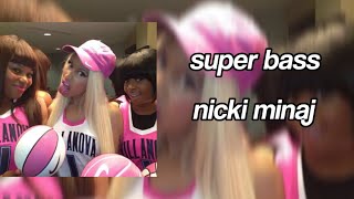 super bass - nicki minaj (nightcore/sped up)