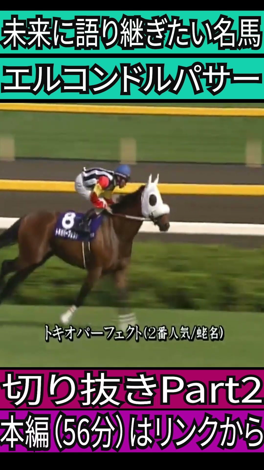 エルコンドルパサー トキオパーフェクト　NHKマイルカップ　単勝馬券　ウマ娘 平成名勝負］美しき2頭の英雄〜1998年NHKマイルC・エルコンドル