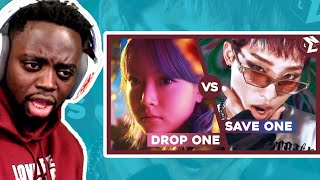 MUSALOVEL1FE Reacts to [KPOP GAME] IMPOSSIBLE SAVE ONE DROP ONE KPOP SONGS [32 ROUNDS]