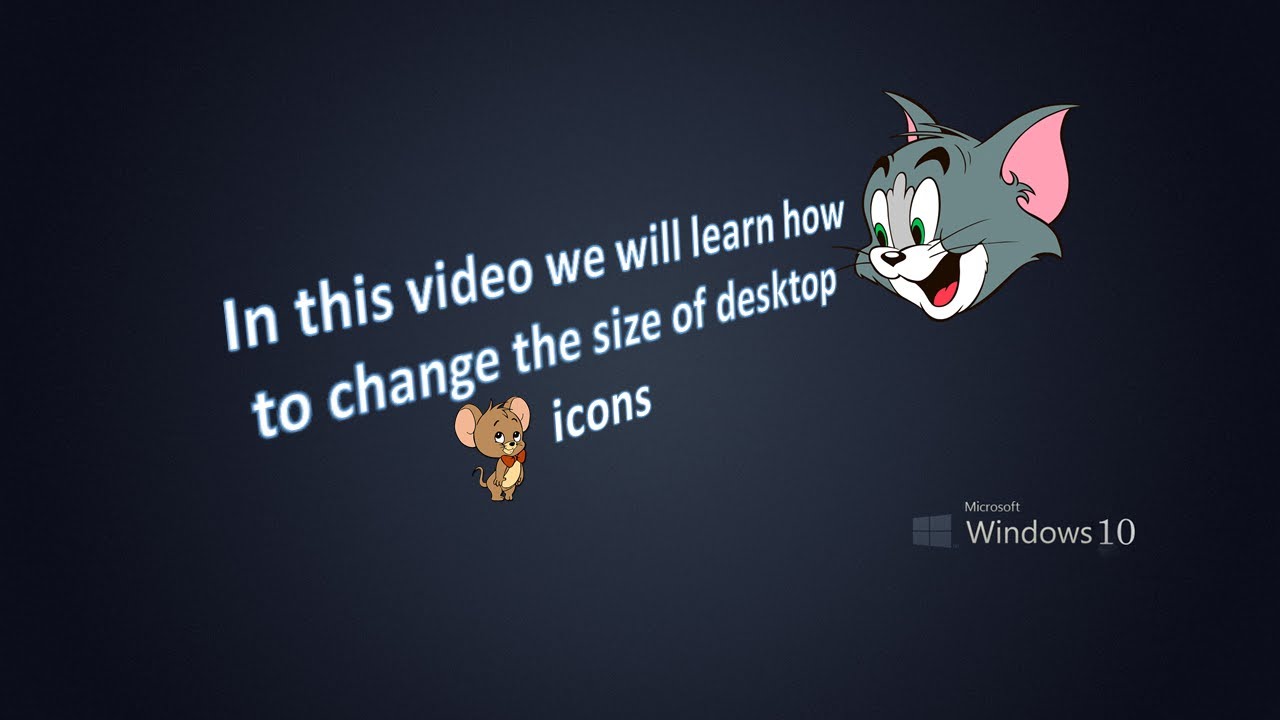 In This Video We Will Learn How To Change The Size Of Desktop Icons in-this-video-we-will-learn-how-to-change-the-size-of-desktop-icons