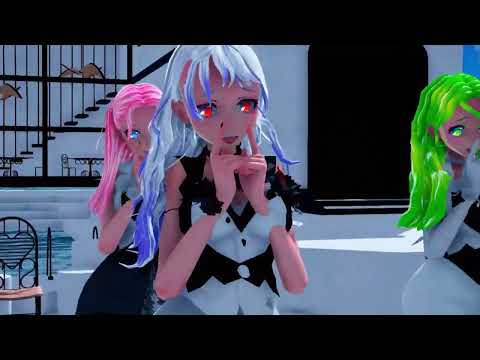 [MMD] Haku.Luka.Gum.Rin - WJSN CHOCOME - Hmph! ( Happy New Year )