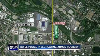 Officers investigating reported armed robbery late Saturday night