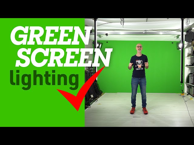 Best Green Screen Lighting  ||  HOW TO class=