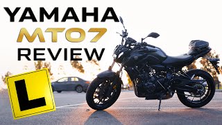 BEST Beginner Bike?! Yamaha MT07 Review  From a beginner rider