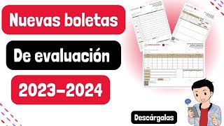CONOCE LAS BOLETAS DE EVALUACIÓN DEL CICLO ESCOLAR 2023-2024 PARA PREESCOLAR, PRIMARIA Y SECUNDARIA CONOCE LAS BOLETAS DE EVALUACIÓN DEL CICLO ESCOLAR 2023-2024 PARA PREESCOLAR, PRIMARIA Y SECUNDARIA