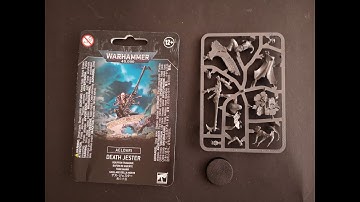 Harlequin Death Jester Unboxing Warhammer 40,000 Games Workshop Aeldari