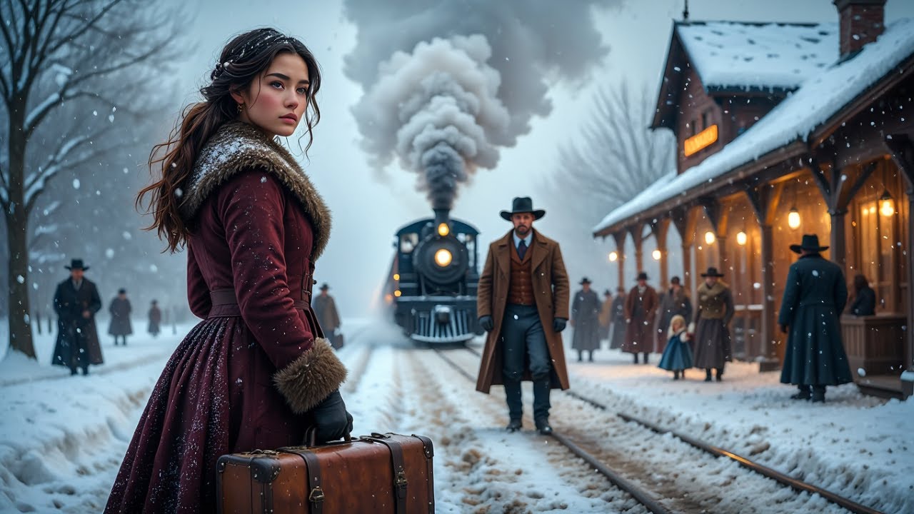 Метель остановила её поезд… а он смотрел так, будто ждал эту встречу всю жизнь