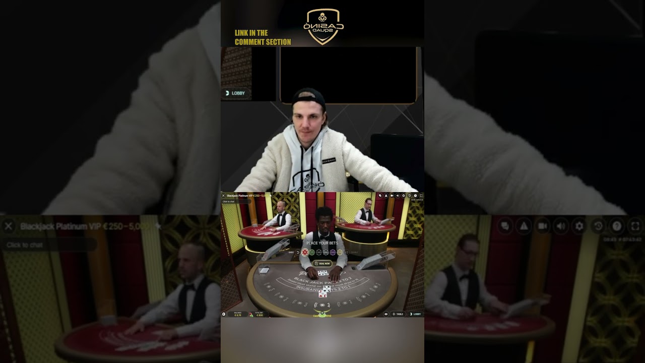 🃏😴BLACKJACK DEALER JUST FELT ASLEEP😴🃏