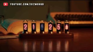 NEXTUBE : A RETRO NIXIE CLOCK INSPIRED MODERN DISPLAY | Kickstarter | Gizmo Hub