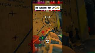 What Did He Say😱🤨 #rainbowsixsiege #r6community #1000iq #r6siege #r6 #r6tips #ad #nxietygames