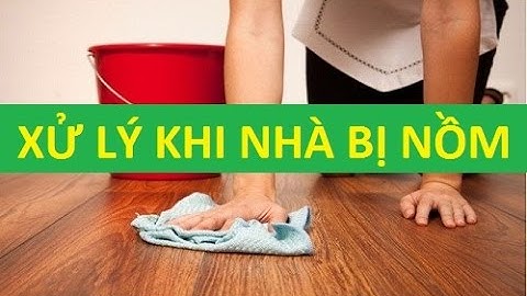 10 cách xử lí khi nhà bị nồm ẩm ướt: Đơn giản - Hiệu quả - Tiết kiệm