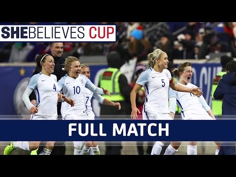 USA Women 0-1 England Women - 2017 SheBelieves Cup | Full Match