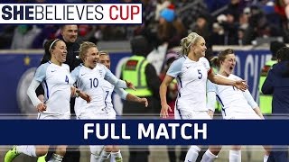 USA Women 0-1 England Women - 2017 SheBelieves Cup | Full Match