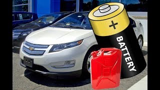 Заряжается ли батарея Chevrolet Volt при езде на бензине?
