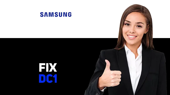 How To Fix The Samsung Washer DC1 Error Code   Meaning Causes  Solutions 2025