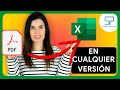 Descubre cómo CONVERTIR TABLAS de PDF a Excel con 2 clics ✅ con cualquier versión de Excel