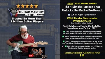 The 1 Simple Pattern That Unlocks the Entire Fretboard