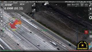 Dallas armed carjacker lead police on chase
