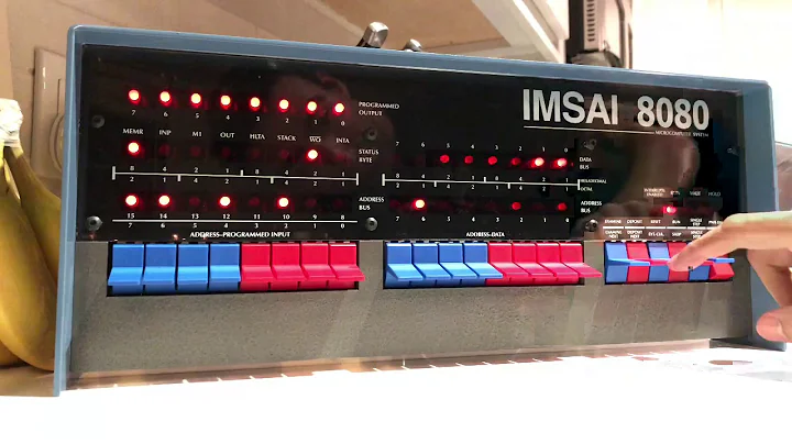 IMSAI 8080 Power Up