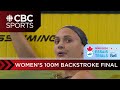 Kylie Masse is BACK! Three Olympic qualifying times in women&#39;s 100m backstroke final at Swim Trials