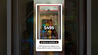 MySlabs Featured Sale! 1997 Bowman's Best Cuts Shaq #BC10 Atomic Refractor